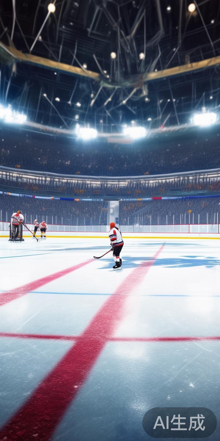 冰球突破豪华版强调「豪华」元素，界面设计更为精致，